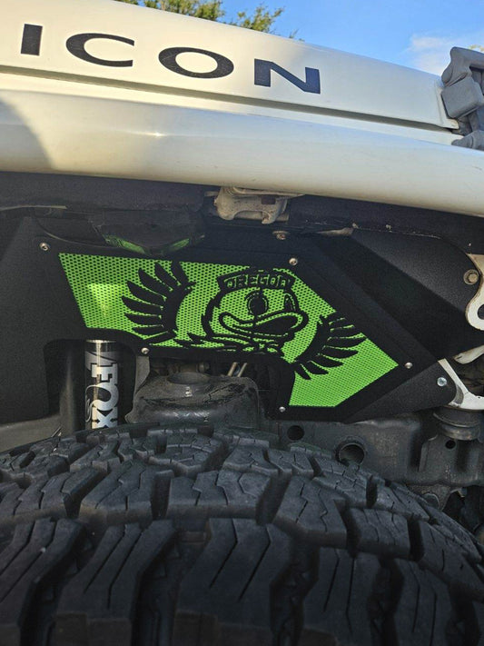Customizable Front Inner Fenders for Jeep JK / JKU