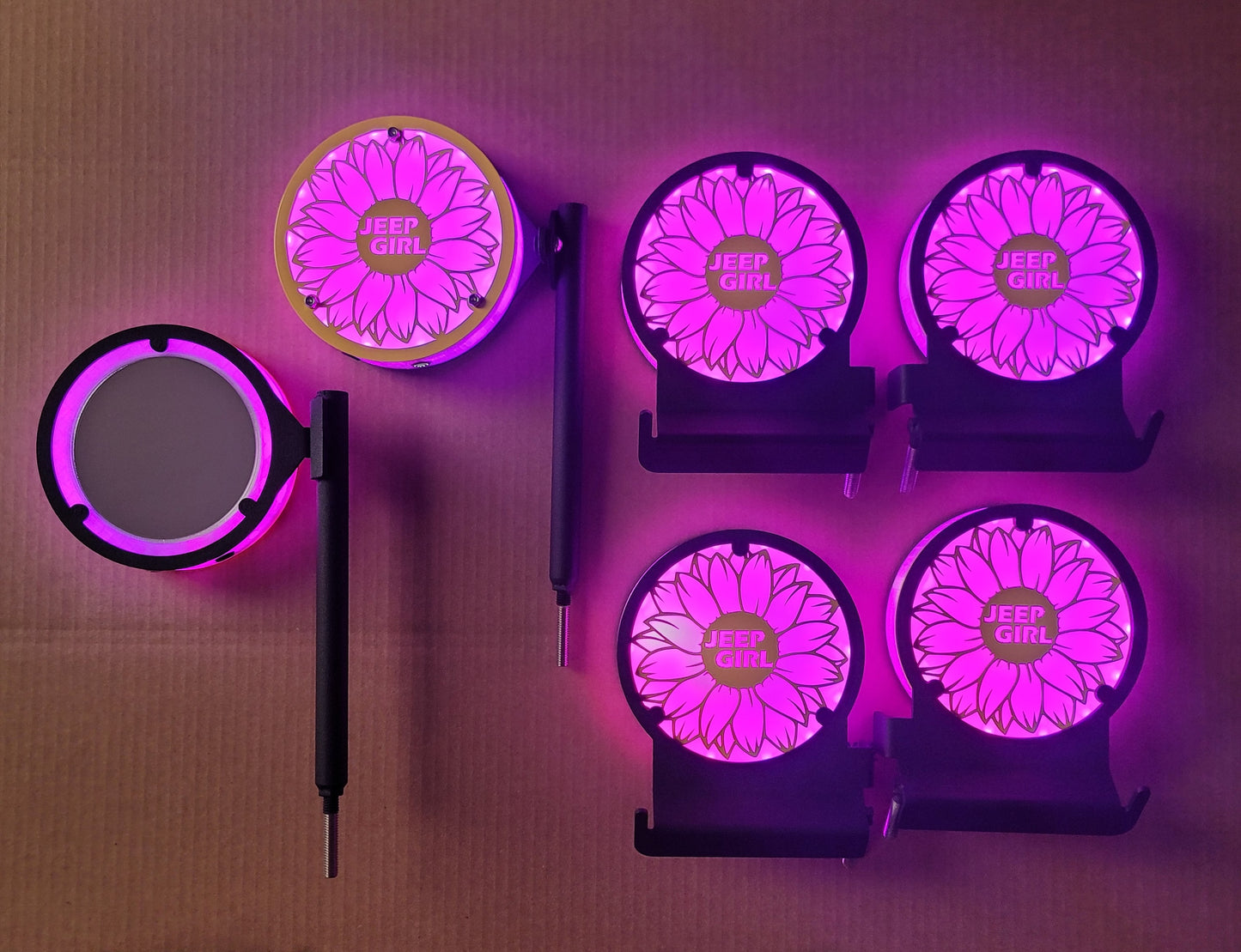 Glow Pegs (Driver & Passeger)