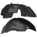 Jeep JL Aluminum "American Flag" Front and Rear Inner Fenders