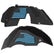 Jeep JL Aluminum "American Flag" Front and Rear Inner Fenders