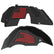 Jeep JL Aluminum "American Flag" Front and Rear Inner Fenders