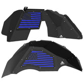 Jeep JL Aluminum "American Flag" Front and Rear Inner Fenders