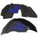 Jeep JL Aluminum "American Flag" Front and Rear Inner Fenders