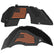 Jeep JL Aluminum "American Flag" Front and Rear Inner Fenders