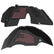 Jeep JL Aluminum "American Flag" Front and Rear Inner Fenders