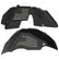 Jeep JL Aluminum "American Flag" Front and Rear Inner Fenders