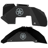 Jeep JK Aluminum "Jeep Star" Front and Rear Inner Fenders