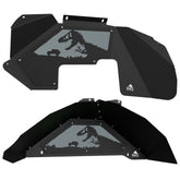 Jeep JK Aluminum "Jurassic" Front and Rear Inner Fenders