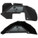 Jeep JK Aluminum "Palm Tree Sunset" Front and Rear Inner Fenders