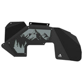 Jeep JK Aluminum "Ridgeline" Front Inner Fenders