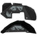 Jeep JK Aluminum "Ridgeline" Front and Rear Inner Fenders