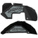 Jeep JK Aluminum "Sahara" Front and Rear Inner Fenders