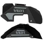 Jeep JK Aluminum "Willys" Front and Rear Inner Fenders
