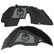 Jeep JL Aluminum "Beast Skull" Front and Rear Inner Fenders