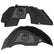 Jeep JL Aluminum "Beast Skull" Front and Rear Inner Fenders