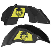 Jeep JL Aluminum "Beast Skull" Front and Rear Inner Fenders