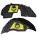 Jeep JL Aluminum "Beast Skull" Front and Rear Inner Fenders