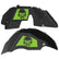 Jeep JL Aluminum "Beast Skull" Front and Rear Inner Fenders