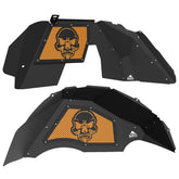 Jeep JL Aluminum "Beast Skull" Front and Rear Inner Fenders