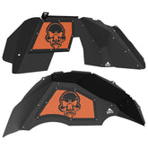 Jeep JL Aluminum "Beast Skull" Front and Rear Inner Fenders