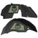 Jeep JL Aluminum "Beast Skull" Front and Rear Inner Fenders