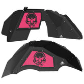 Jeep JL Aluminum "Beast Skull" Front and Rear Inner Fenders