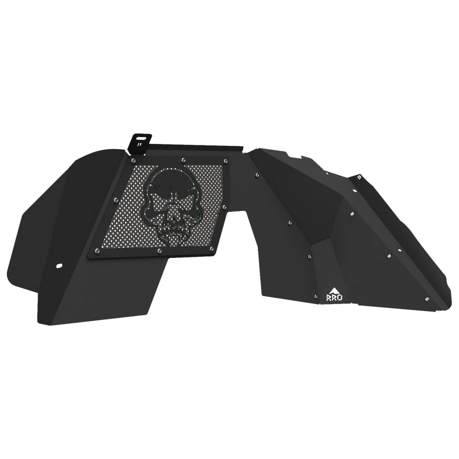 Rock Ready Beast Skull Inner Fender with Crystal Metallic Mesh