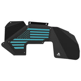 Jeep JK Aluminum "American Flag" Front Inner Fenders