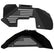 Jeep JK Aluminum "American Flag" Front and Rear Inner Fenders