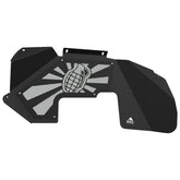 Jeep JK Aluminum "Grenade" Front Inner Fenders