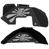 Jeep JK Aluminum "Grenade" Front and Rear Inner Fenders