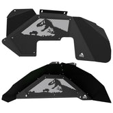 Jeep JK Aluminum "Jurassic" Front and Rear Inner Fenders