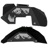 Jeep JK Aluminum "Ridgeline" Front and Rear Inner Fenders