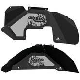 Jeep JK Aluminum "Turtle in Coral" Front and Rear Inner Fenders