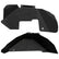 Jeep JK Aluminum "Desert Cactus" Front and Rear Inner Fenders