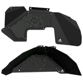 Jeep JK Aluminum "Sunflower Jeep Girl" Front and Rear Inner Fenders