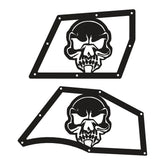 Jeep JL "Skull" Aluminum Design Plate for Inner Fenders