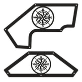 Jeep JK "Compass" Aluminum Design Plate for Inner Fenders