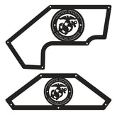 Jeep JK "US Marine Corps" Aluminum Design Plate for Inner Fenders