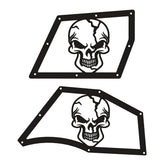 Jeep JL "Skull" Aluminum Design Plate for Inner Fenders