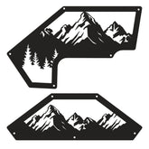 Jeep JK "Ridgeline" Aluminum Design Plate for Inner Fenders