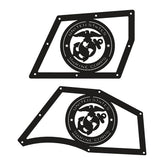 Jeep JL "US Marine Corps" Aluminum Design Plate for Inner Fenders