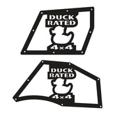 Jeep JL "Duck Rated" Aluminum Design Plate for Inner Fenders