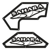 Jeep JK "Sahara" Aluminum Design Plate for Inner Fenders
