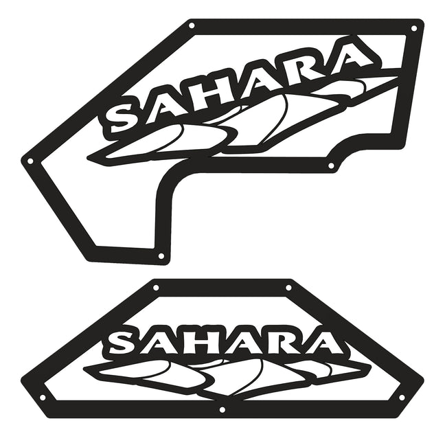Jeep JK JKU Aluminum Sahara Inner Fender Design Plates – Rock Ready Offroad