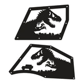 Jeep JL "Jurassic" Aluminum Design Plate for Inner Fenders