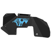 Jeep JK Aluminum "Desert Cactus" Front Inner Fenders