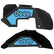 Jeep JK Aluminum "Paw Print Jeep" Front and Rear Inner Fenders
