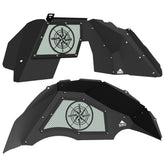 Jeep JL Aluminum "Compass" Front and Rear Inner Fenders