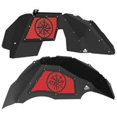 Jeep JL Aluminum "Compass" Front and Rear Inner Fenders